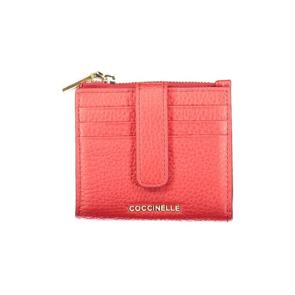 Coccinelle Rosso Leather Women's Women's Wallet